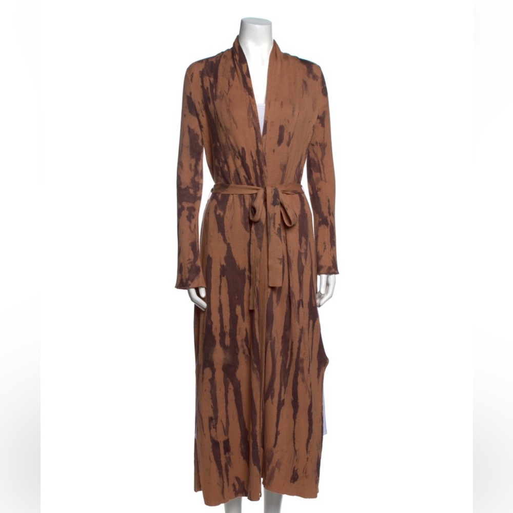 L'Agence Long Maxi Beltes Cardigan